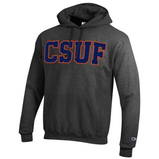 CSUF Classic Champion Hoodie - Granite